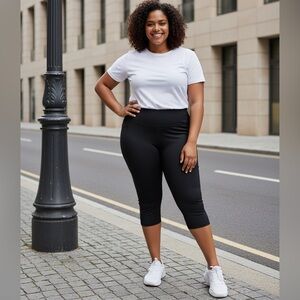 Ideology Women's Black Capri Pants